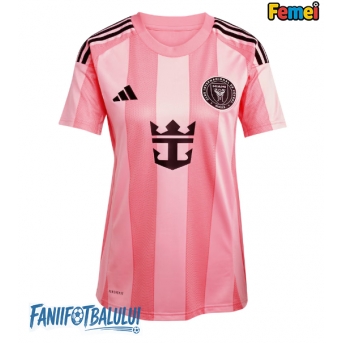 Inter Miami Tricou Fotbal Replică 2025-26 Femei Acasa